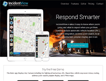 Tablet Screenshot of incidentview.com